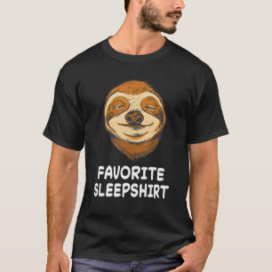 T-shirt Wolf Wolf Nap Dormir Pyjama Pyjama Nigh