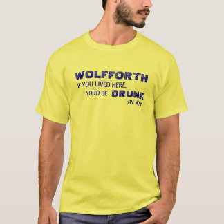 T-SHIRT WOLFFORTH EST HUMIDE !