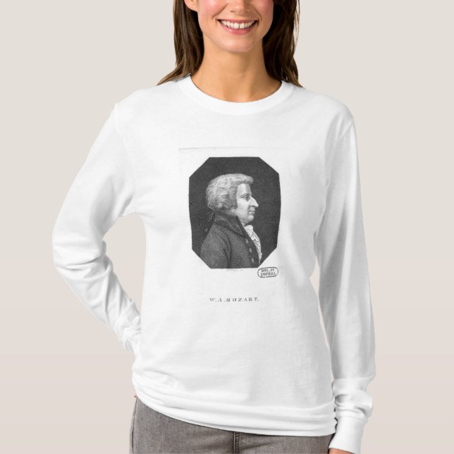 T-shirt Wolfgang Amadeus Mozart (Devant)