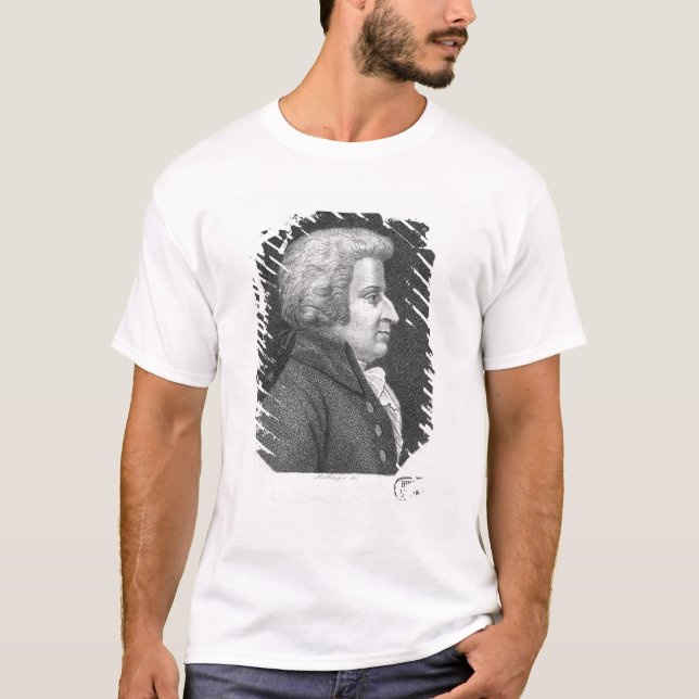 T-shirt Wolfgang Amadeus Mozart (Devant)