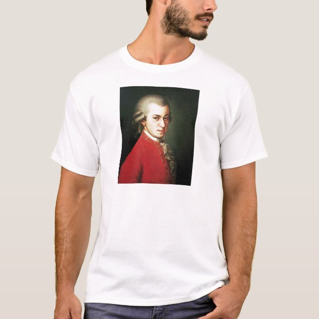 T-shirt Wolfgang Amadeus Mozart (Devant)