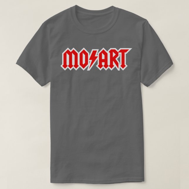 T-shirt Wolfgang Amadeus Mozart musique classique Musique  (Design devant)