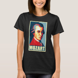 T-shirt Wolfgang Amadeus Mozart Pop Art