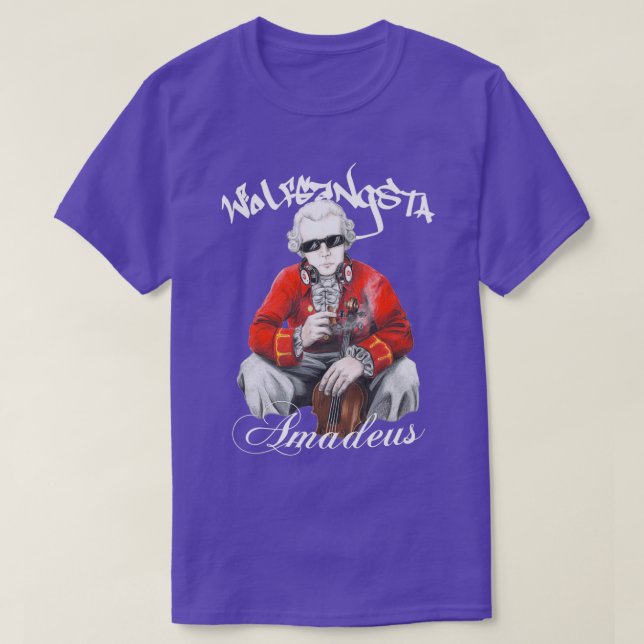 T-shirt Wolfgangsta Amadeus (Design devant)
