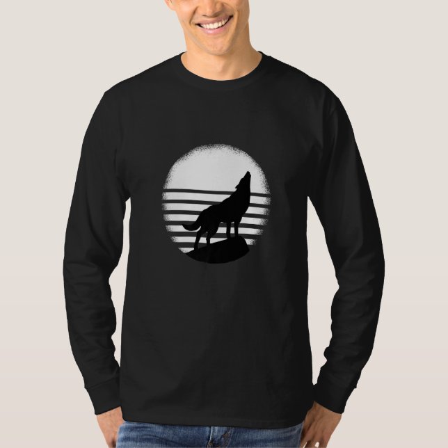 T-shirt Wolfhund Alpha Wolfman Hood Wolf Premium (Devant)