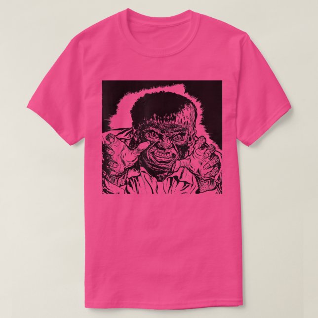 T-shirt Wolfman, Werewolf Halloween, Shapeshifter Full Mo (Design devant)