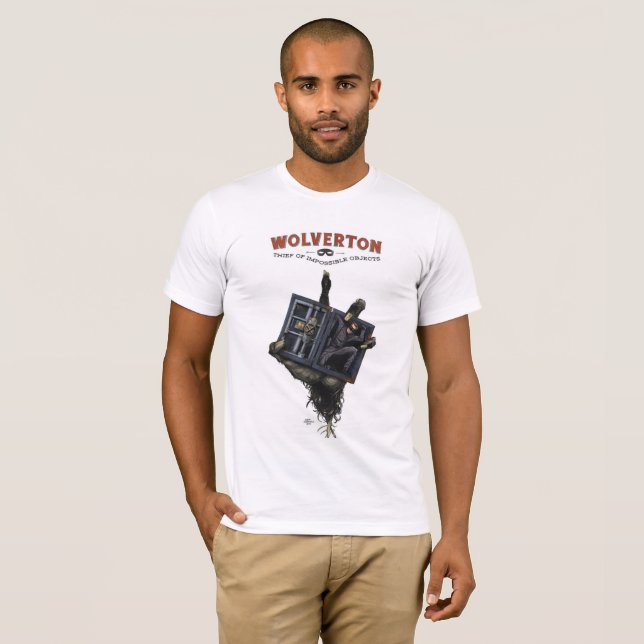 T-shirt Wolverton, voleur de chemise impossible d'objets (Devant entier)