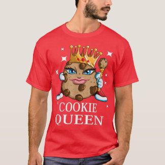 T-shirt Woman Cookie Lover Sweets Baking Funny Cookie Quee