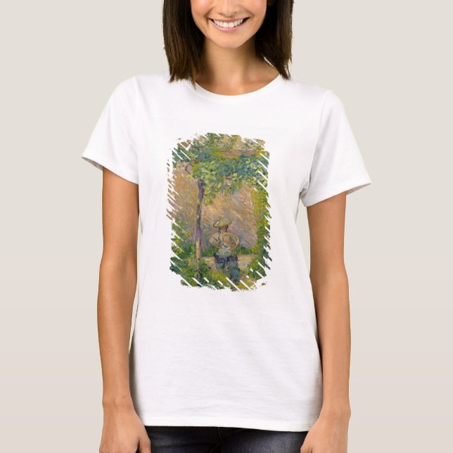 T-shirt Woman in the Garden (Devant)