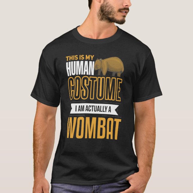 T-shirt Womba I'm a Wombat Costume Animal Wombat (Devant)