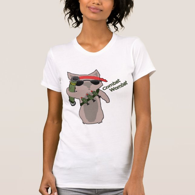 T-shirt Wombat de combat (Devant)