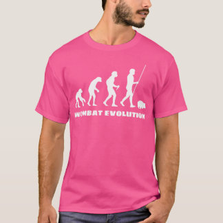 T-shirt Wombat Evolution