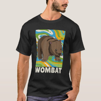 T-shirt Wombat Marsupial Australie Australienne Koala
