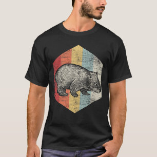 T-shirt Wombat Polygon
