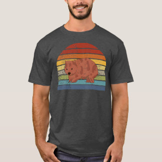 T-shirt Wombat Retro Vintage