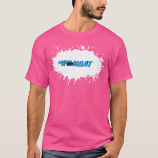 T-shirt Wombat Splash Amoureux des animaux