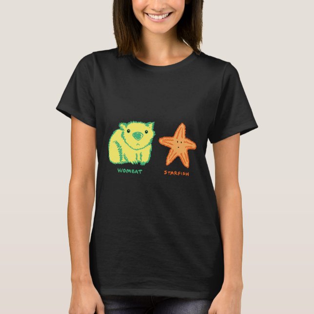 T-shirt Wombat Starfish (Devant)