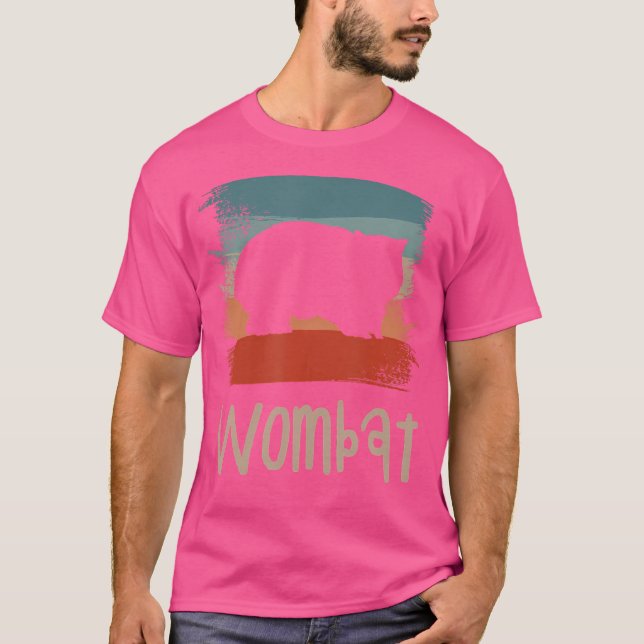T-shirt Wombat Wombats (Devant)