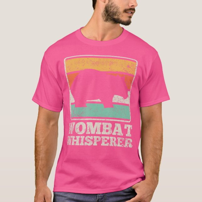 T-shirt Wombat Wombats Lover Australie (Devant)