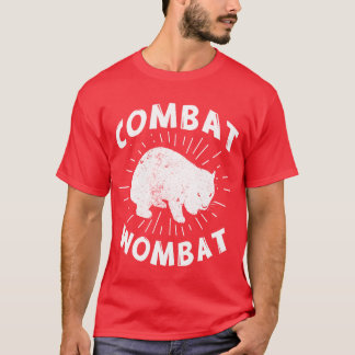 T-shirt wombats animaux spirituels animaux combat wombat r