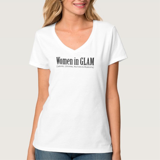 T-shirt Women in GLAM  (Devant)