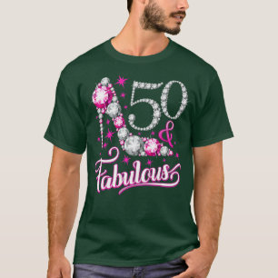 T-shirt Womens 50 Years Old Toxits 50 & Fabulous Since 197