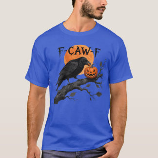 T-shirt Womens awF Crow Bird Raven Gothic Cawing Grunge Sc