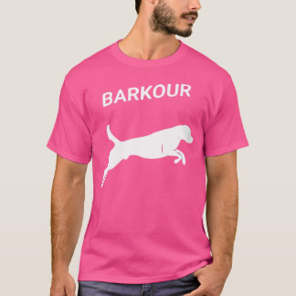 T-shirt Womens Barkour Dog Shirt - Funny Pun Parkour Dog T