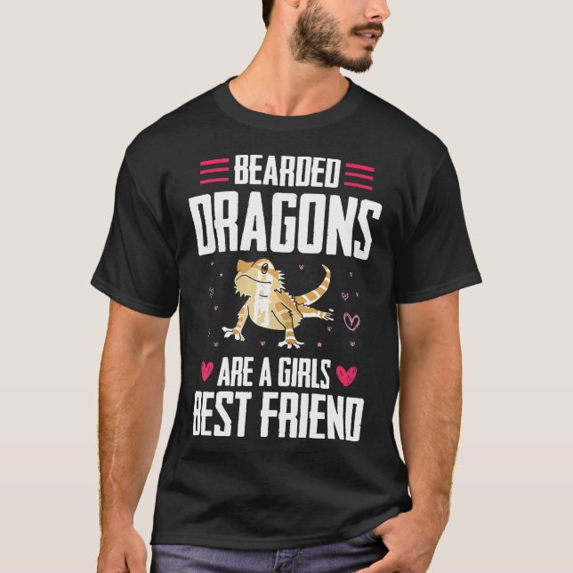 T-shirt Womens Bearded Dragon Womens (Devant)