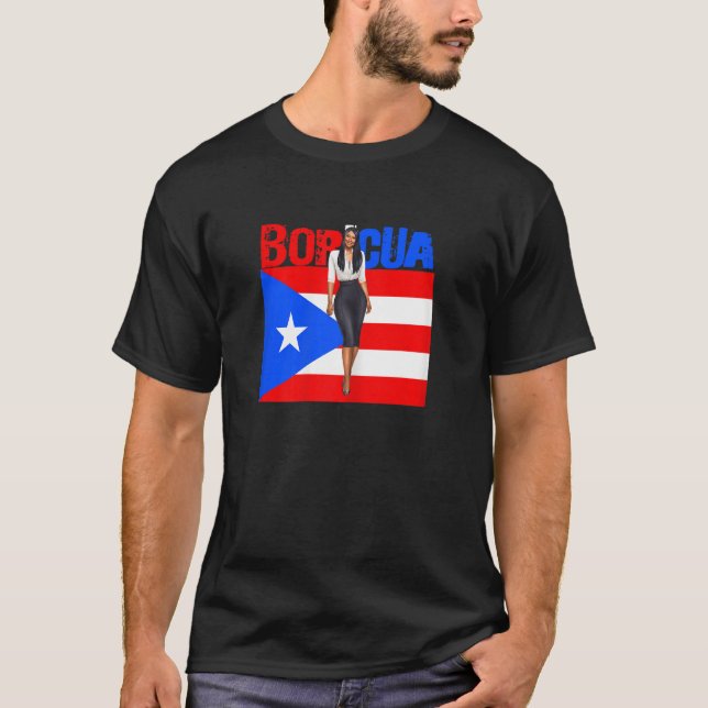 T-shirt Womens Boricua Roots Puerto Rico Pride PR Souvenir (Devant)