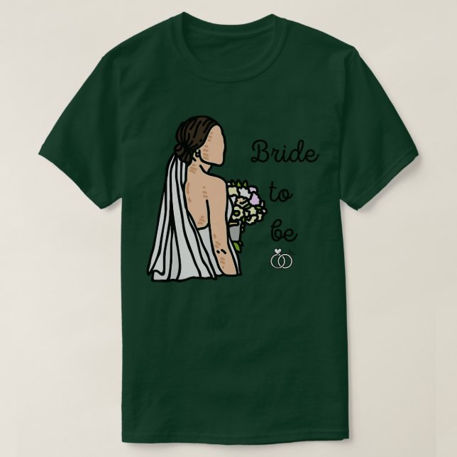 T-shirt Womens Bride to be  (Design devant)