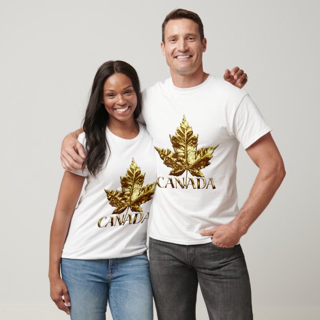 T-shirt Womens Canada Maple Leaf Souvenir (Unisexe)