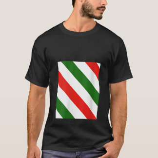 T-shirt Womens Candy cane Striped Traditional Merry Christ