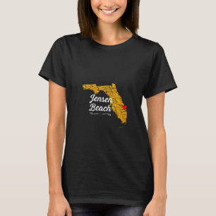 T-shirt Womens City Jensen Beach Floride Fl Merch Souv
