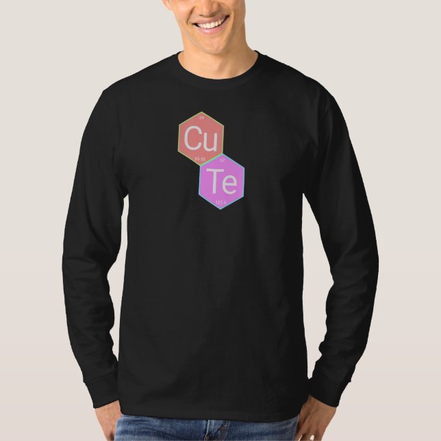 T-shirt Womens CuTe Periodic Elements Premium (Devant)