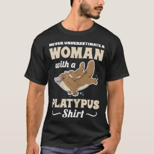 T-shirt Womens Cute Platypus Monotreme Design pour Platyp