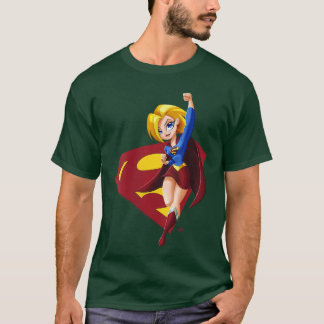 T-shirt Womens DC Comics Super Hero Girls Supergirl VNeck 