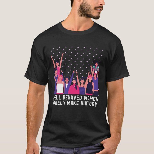 T-shirt Women's History Month Group  Quotes Family (Devant)