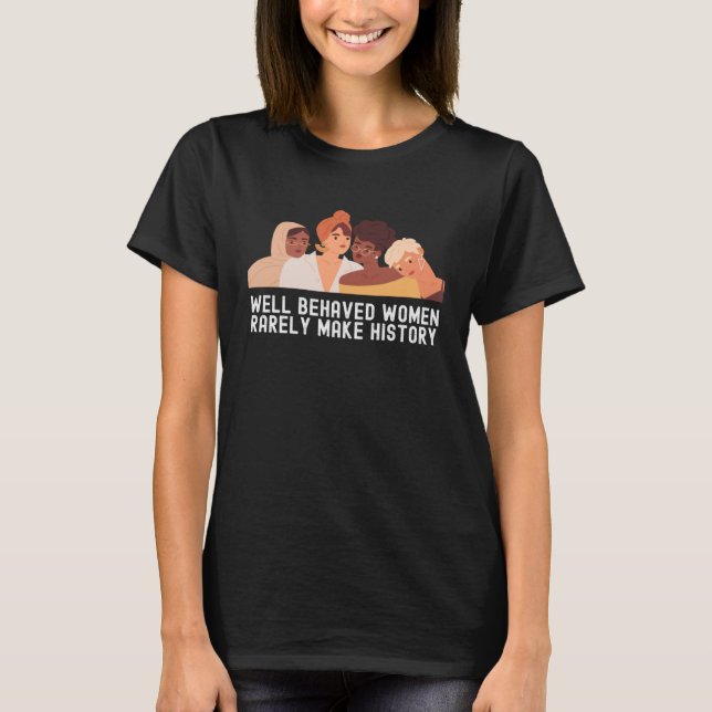 T-shirt Women's History Month  Quotes Family Cool (Devant)