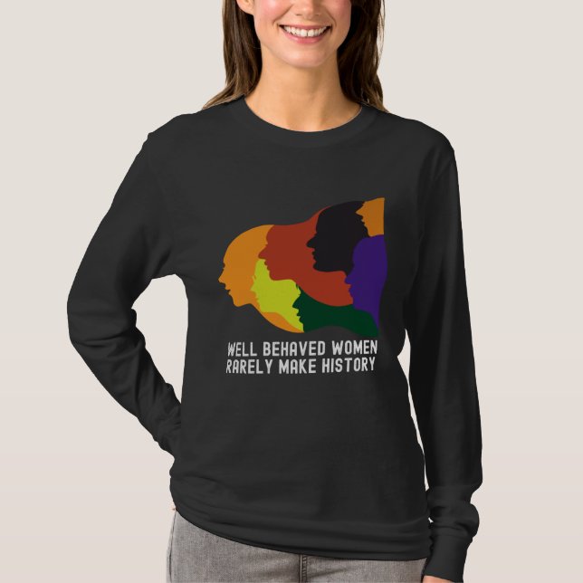T-shirt Women's History Month  Quotes Family Outfit (Devant)