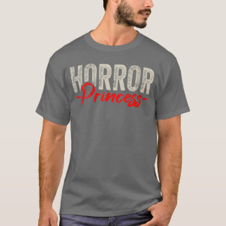 T-shirt Womens Horror Movies Films Series Princess Queen V