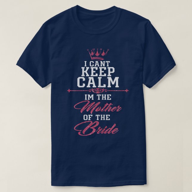 T-shirt Womens I cant keep calm (Design devant)