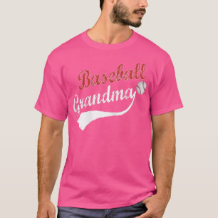T-shirt Womens I'm a Baseball Grandma