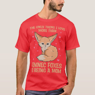 T-shirt Womens Kawaii Fennec Fox Design pour Fennec Fox M