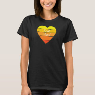 T-shirt Womens Kent Island Clothing Company Heart Kent Isl