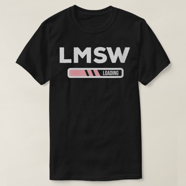 T-shirt Womens LMSW Chargement Master Social Worker (Design devant)