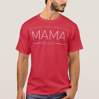 T-shirt Womens MAMA EST