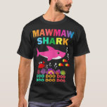 T-shirt Womens Mawmaw Shark Shirt Matching Family Mother<br><div class="desc">Femme Mawmaw Shark Shirt jumeler famille Mère's Day Cadfts</div>