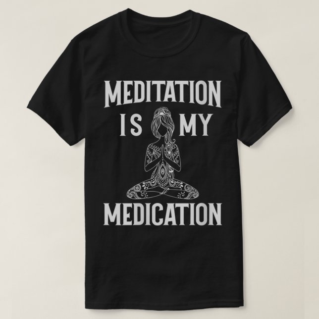 T-shirt Womens méditation (Design devant)