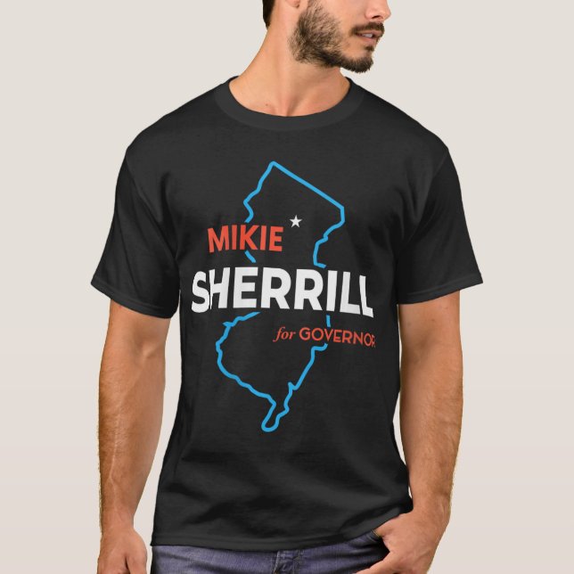 T-shirt Womens Mikie Sherrill New Jersey Governor Election (Devant)